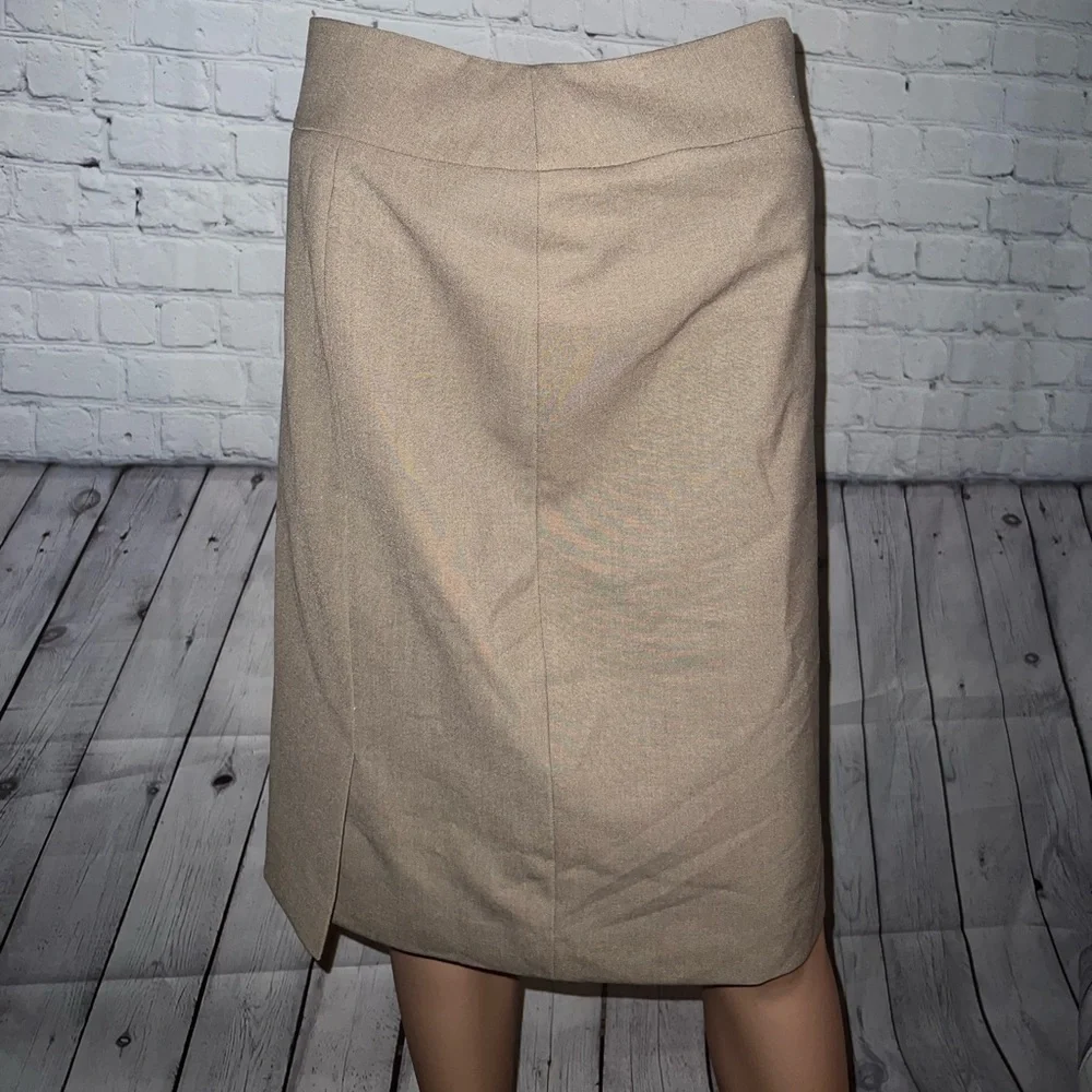 Light Brown / Gray Dress Skirt size 2 - Picture 1 of 11